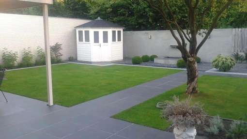 Keramische buitentegels leggen Boekel